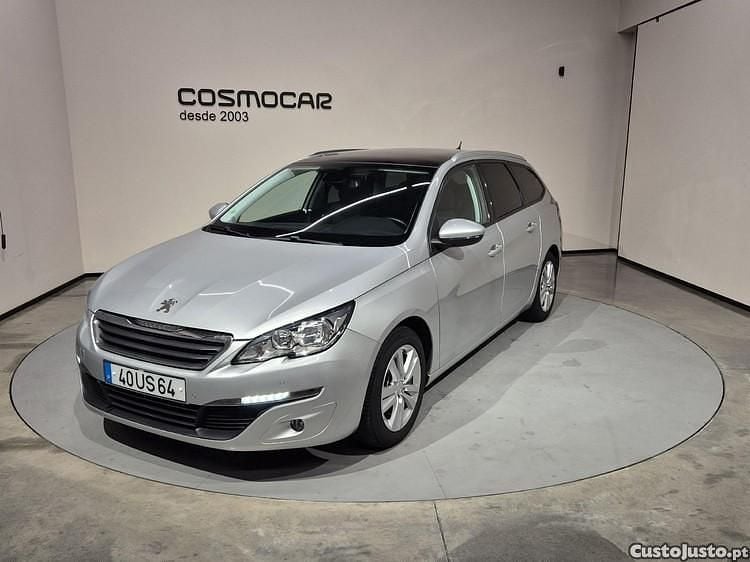 Cinza Usado 2015 Peugeot 308 Style Carrinha | € 9.400 (Bom preço) - Imagem 1/1