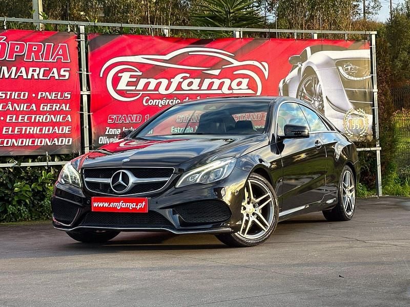 Preto Usado 2015 Mercedes E220 Coupé | € 21.950 (Preço elevado) - Imagem 1/4