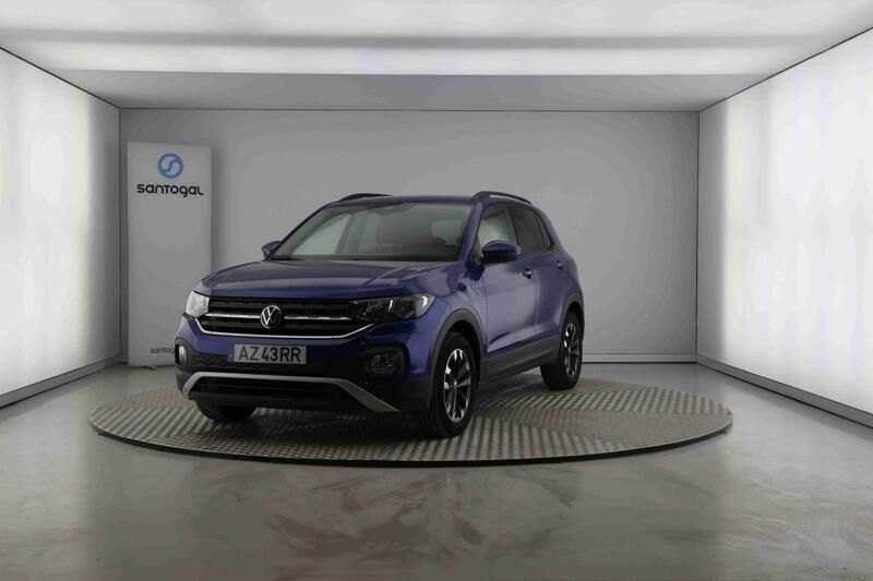 Azul Usado 2023 VW T-Cross SUV | € 17.990 (Preço justo) - Imagem 1/4