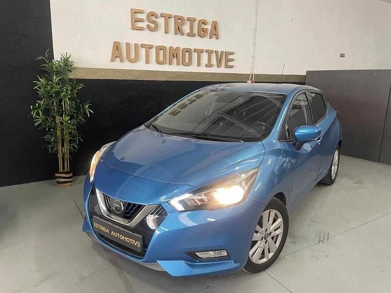 Usado Nissan Micra 101 HP (74 kW) 2019 Azul Citadino