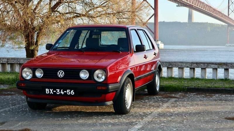 Usado VW Golf II 55 HP (40 kW) 1990 Vermelho Citadino