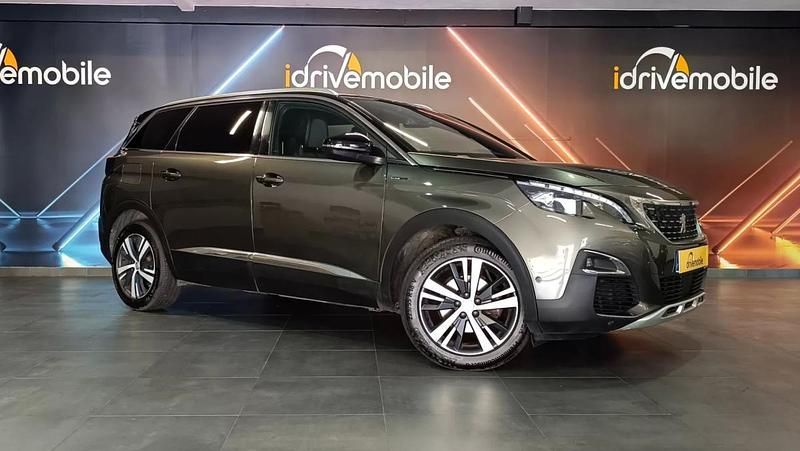 Cinza Usado 2017 Peugeot 5008 GT-line Monovolume | € 16.890 (Preço justo) - Imagem 1/4