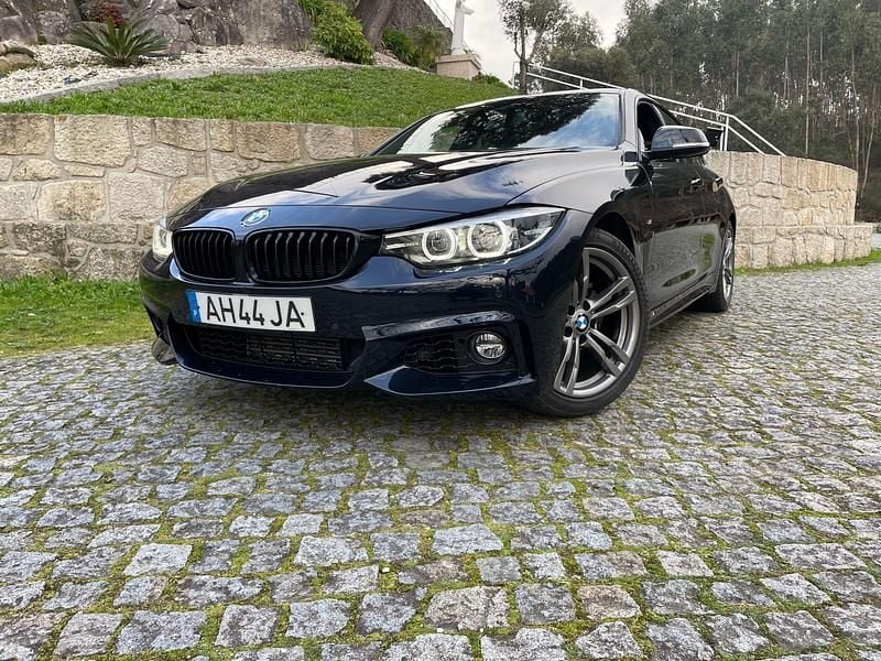 Azul Usado 2021 BMW 418 Gran Coupé Coupé | € 29.999 (Preço elevado) - Imagem 1/4