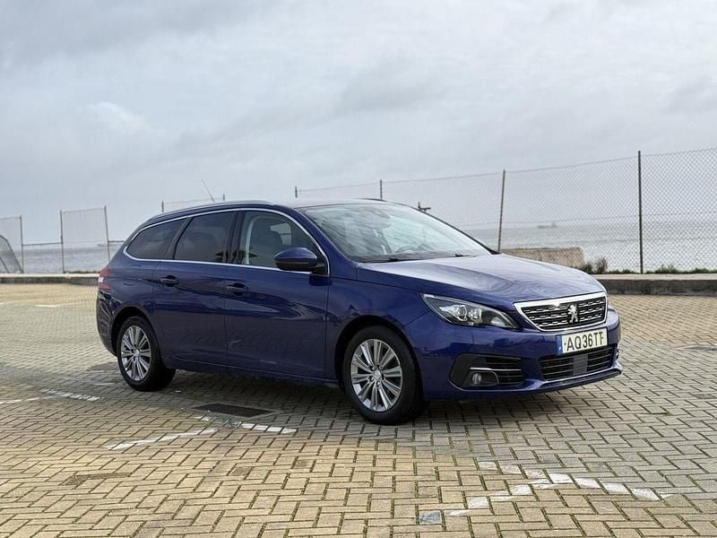 Azul Usado 2019 Peugeot 308 SW Carrinha | € 8.900 (Bom preço) - Imagem 1/4