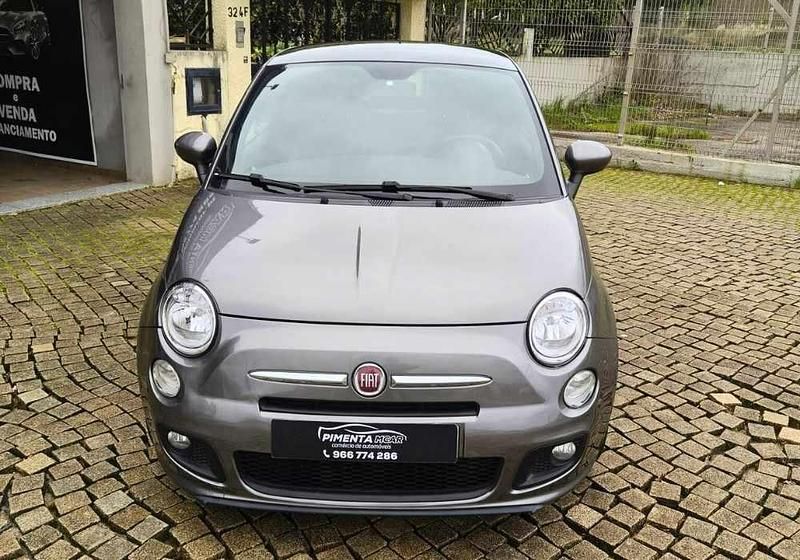 Usado Fiat 500 80 HP (58 kW) 2015 Cinzento