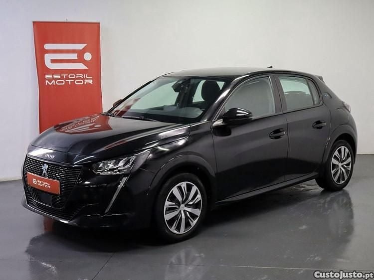 Preto Usado 2021 Peugeot e-208 Active Citadino | € 16.750 (Preço justo) - Imagem 1/1
