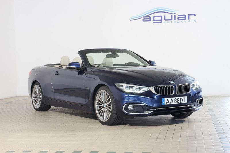 Azul Usado 2020 BMW 420 Luxury Line Cabrios | € 38.900 (Preço justo) - Imagem 1/4