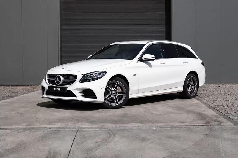 Branco Usado 2019 Mercedes C300 AMG line Carrinha | € 29.999 (Preço justo) - Imagem 1/4