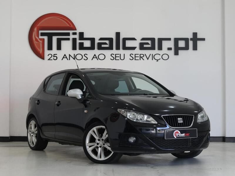 Preto Usado 2008 Seat Ibiza Style Citadino | € 5.900 (Preço justo) - Imagem 1/4