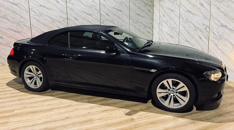 Usado BMW 630 Cabriolet 272 HP (200 kW) 2009 Preto Cabrios