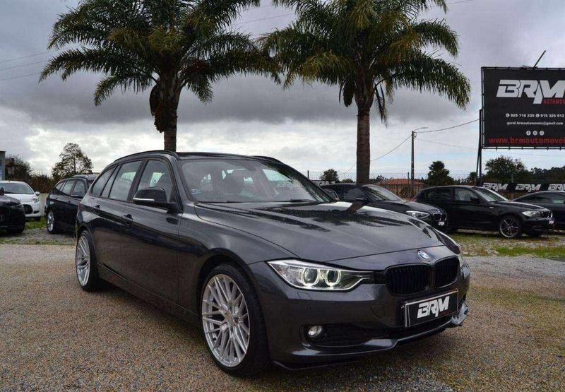 Cinzento (metalizado) Usado 2015 BMW 320 Luxury Line Carrinha | € 18.900 (Preço elevado) - Imagem 1/4