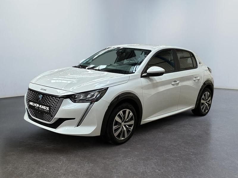 Branco Usado 2020 Peugeot e-208 Active Citadino | € 14.500 (Preço justo) - Imagem 1/4