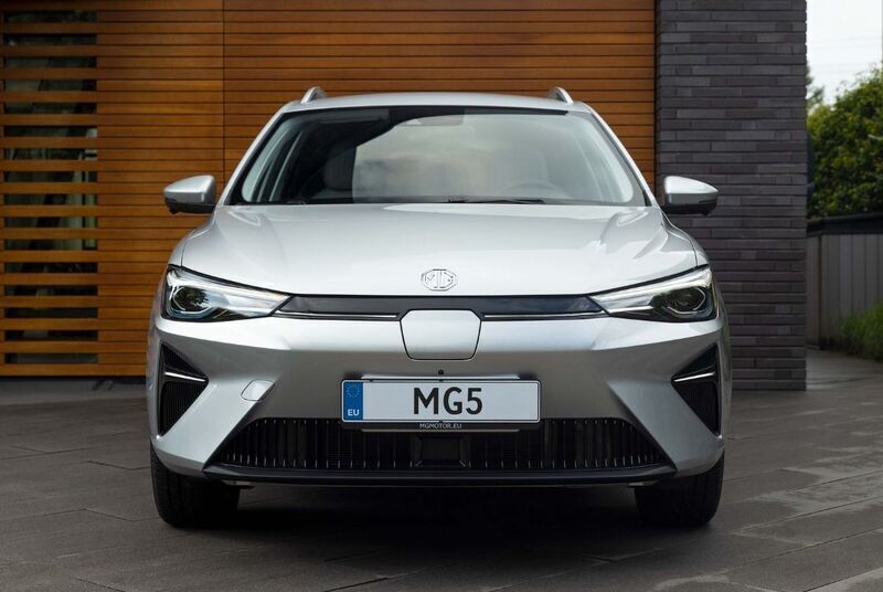 Cinzento Usado 2022 MG MG5 EV Luxury Carrinha | € 24.000 (Preço justo) - Imagem 1/3