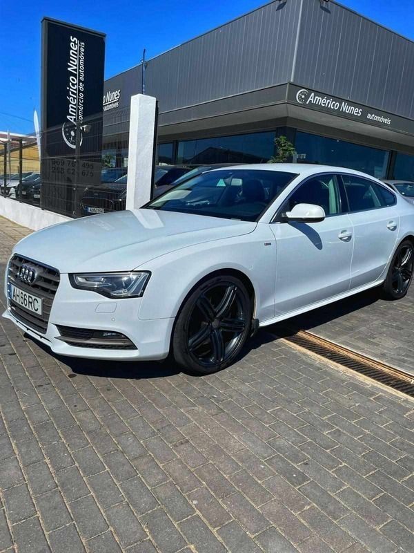 Branco Usado 2013 Audi A5 Sportback | € 20.750 - Imagem 1/4