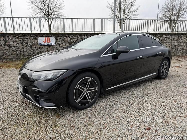 Preto Usado 2024 Mercedes EQE350 AMG line Sedan | € 49.950 - Imagem 1/1