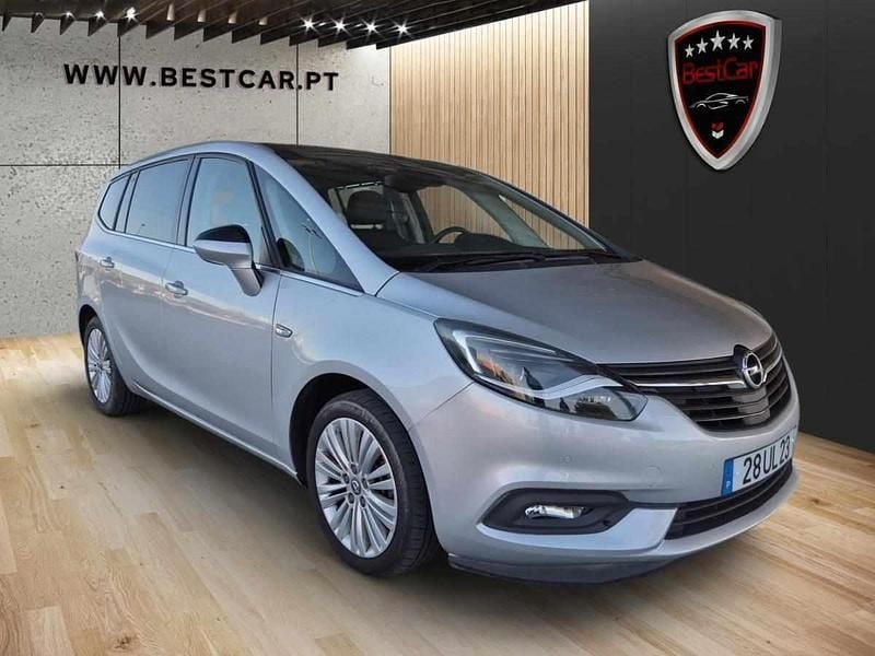 Usado Opel Zafira 136 HP (100 kW) 2018 Cinzento Monovolume