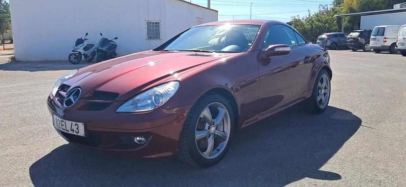 Vermelho Usado 2007 Mercedes SLK350 Cabrios | € 19.800 - Imagem 1/4