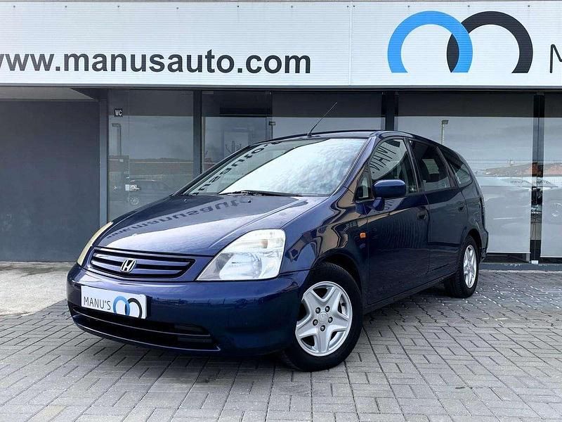 Azul Usado 2001 Honda Stream ES Monovolume | € 2.490 - Imagem 1/4