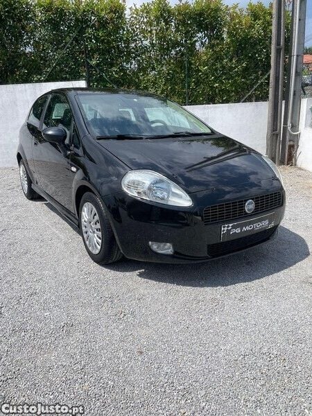 Preto Usado 2007 Fiat Grande Punto Citadino | € 3.250 (Preço justo) - Imagem 1/1