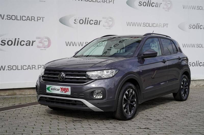 Cinza Usado 2023 VW T-Cross SUV | € 19.500 (Bom preço) - Imagem 1/4