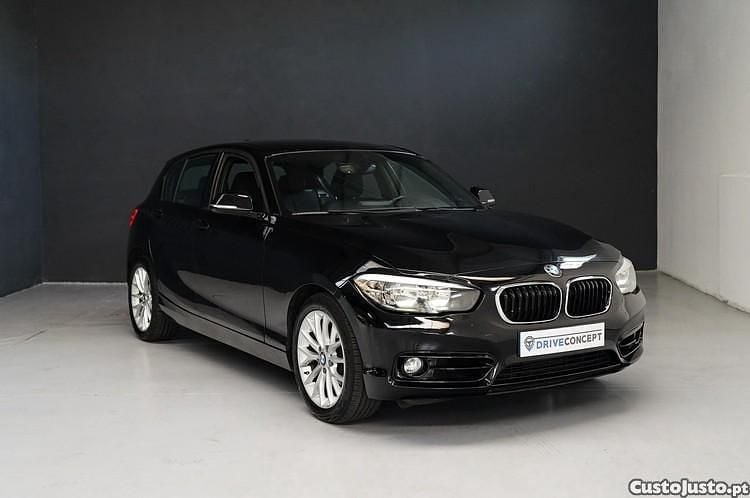 Preto Usado 2016 BMW 118 Sport Line Citadino | € 15.900 (Preço justo) - Imagem 1/1