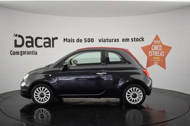 Usado Fiat 500C Lounge 70 HP (51 kW) 2020 Preto Cabrios