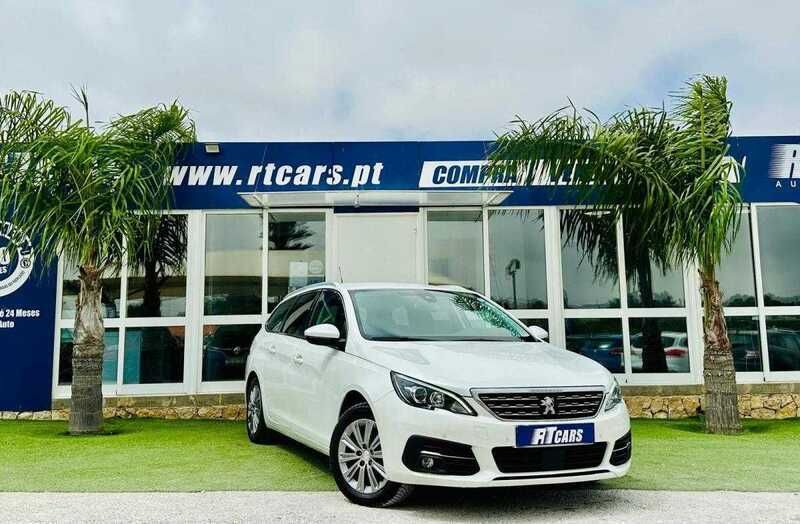 Branco Usado 2021 Peugeot 308 Allure Carrinha | € 14.980 (Preço justo) - Imagem 1/4