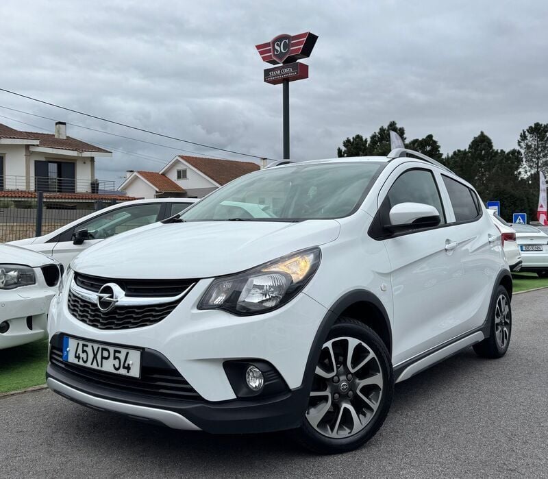 Branco Usado 2019 Opel Karl Rocks Citadino | € 9.750 (Preço justo) - Imagem 1/4