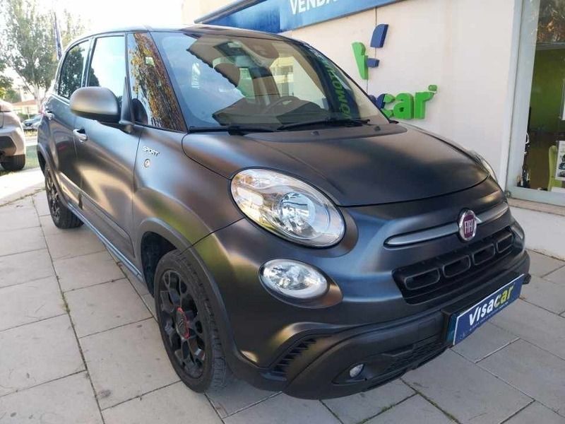 Cinzento Usado 2021 Fiat 500L Monovolume | € 18.500 - Imagem 1/4