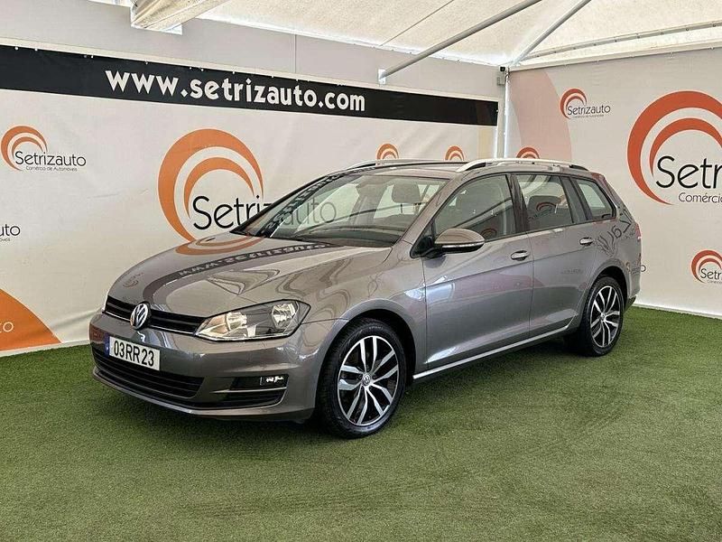 Cinza Usado 2016 VW Golf VII Edition Carrinha | € 15.270 (Preço justo) - Imagem 1/4