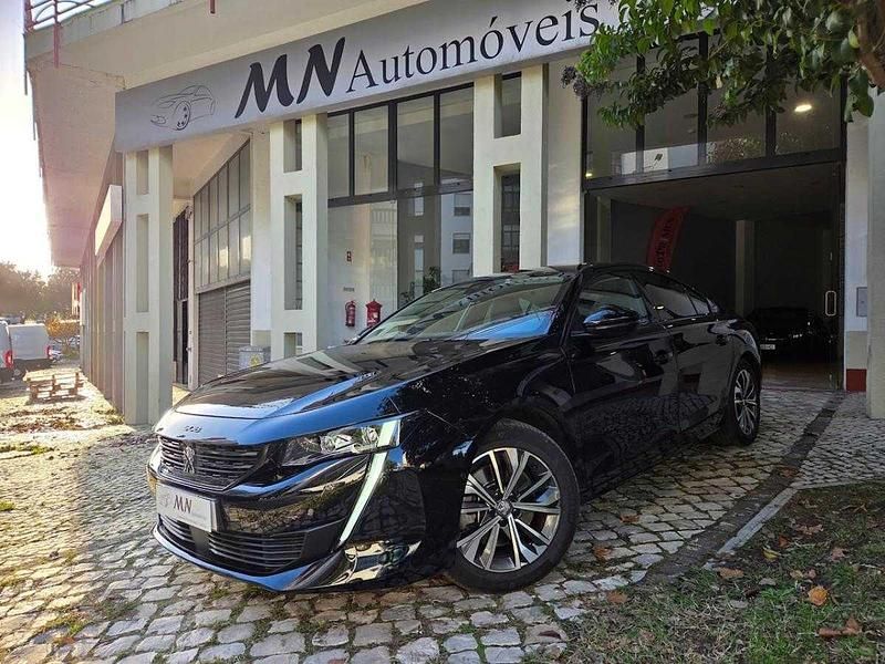 Preto Usado 2021 Peugeot 508 Allure Sedan | € 22.690 (Preço justo) - Imagem 1/4
