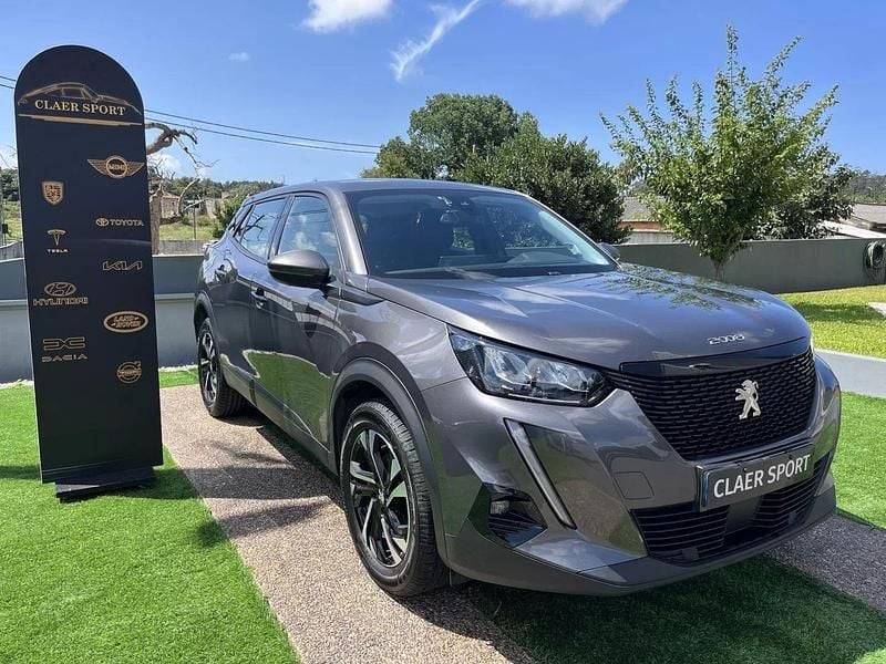 Cinza Usado 2021 Peugeot 2008 Active SUV | € 18.900 (Preço justo) - Imagem 1/4