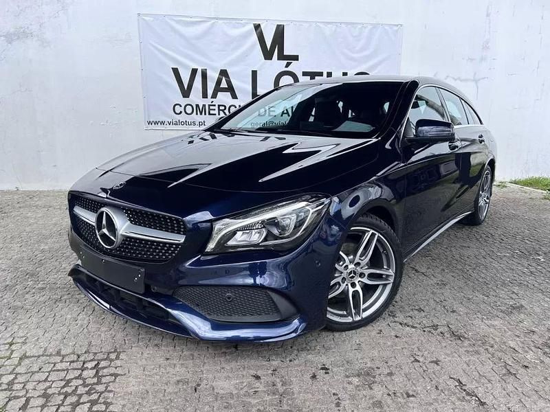 Azul Usado 2019 Mercedes CLA180 Shooting Brake AMG line Carrinha | € 24.999 (Preço justo) - Imagem 1/4