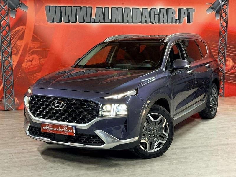 Cinza Usado 2022 Hyundai Santa Fe SUV | € 42.900 - Imagem 1/4