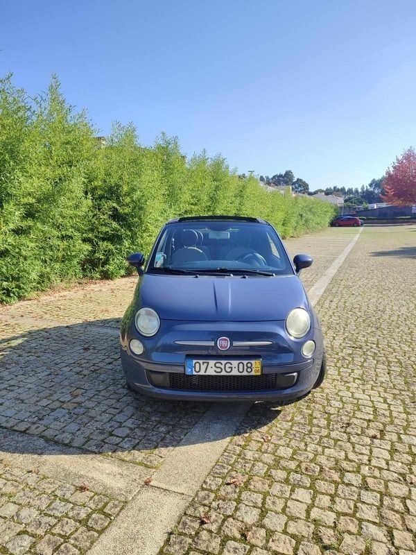 Azul Usado 2011 Fiat 500 | € 7.000 (Preço justo) - Imagem 1/4
