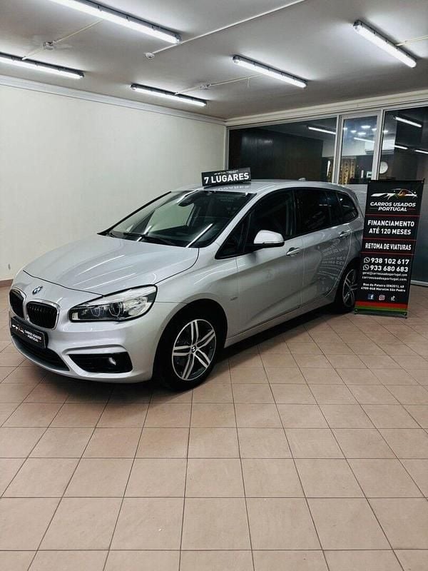 Cinza Usado 2018 BMW 216 Sport Line Carrinha | € 14.900 (Preço justo) - Imagem 1/4