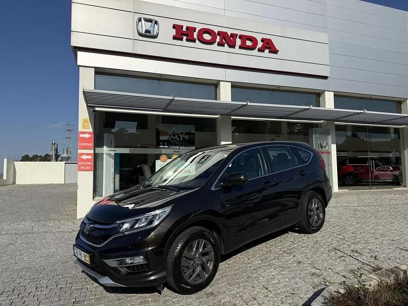 Castanho Usado 2016 Honda CR-V Elegance SUV | € 16.500 - Imagem 1/4