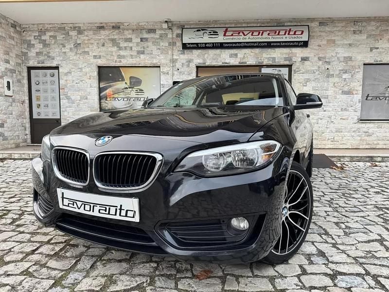 Preto Usado 2017 BMW 218 Advantage Coupé | € 17.990 (Super Preço) - Imagem 1/4