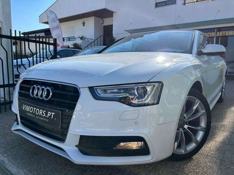 Branco Usado 2014 Audi A5 Sportback Sedan | € 19.950 (Caro) - Imagem 1/4