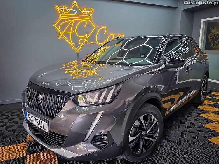 Cinza Usado 2021 Peugeot 2008 GT-line SUV | € 18.900 (Preço justo) - Imagem 1/1