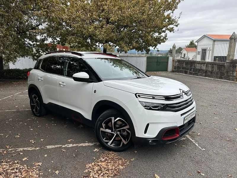 Branco Usado 2021 Citroën C5 Aircross SUV | € 21.990 - Imagem 1/4