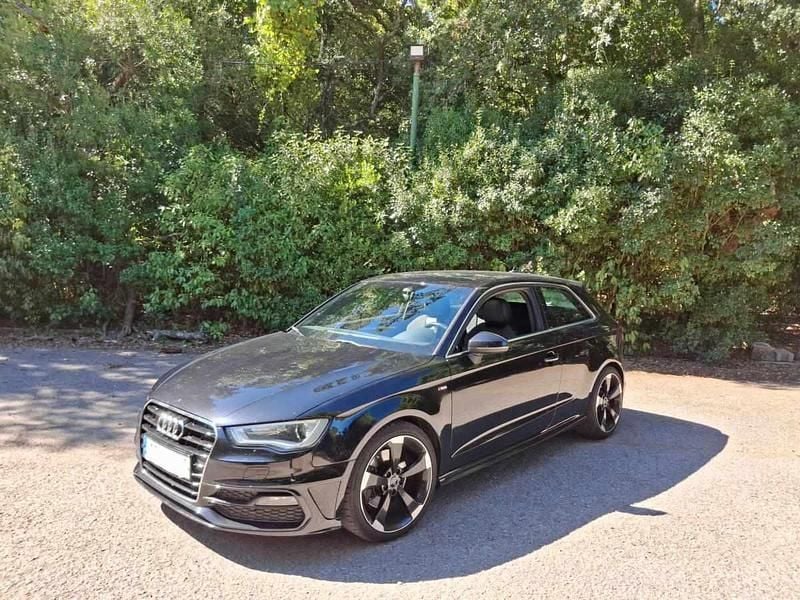 Preto Usado 2013 Audi A3 Citadino | € 14.700 - Imagem 1/4