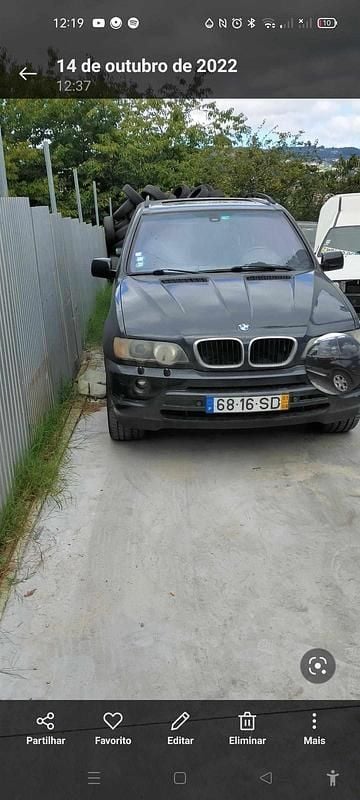 Preto Usado 2001 BMW X5 SUV | € 3.500 - Imagem 1/3
