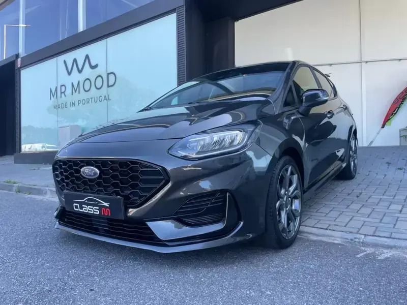 Cinza escuro Usado 2022 Ford Fiesta ST-Line Citadino | € 15.250 (Bom preço) - Imagem 1/4