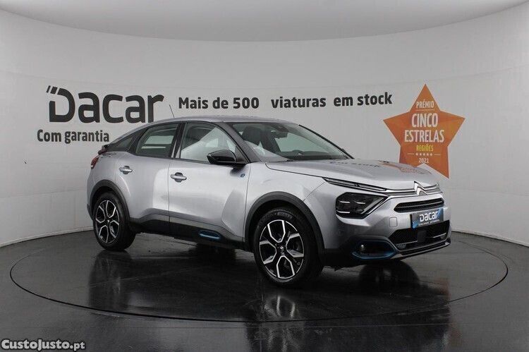 Cinza Usado 2023 Citroën e-C4 Citadino | € 21.499 (Preço justo) - Imagem 1/1