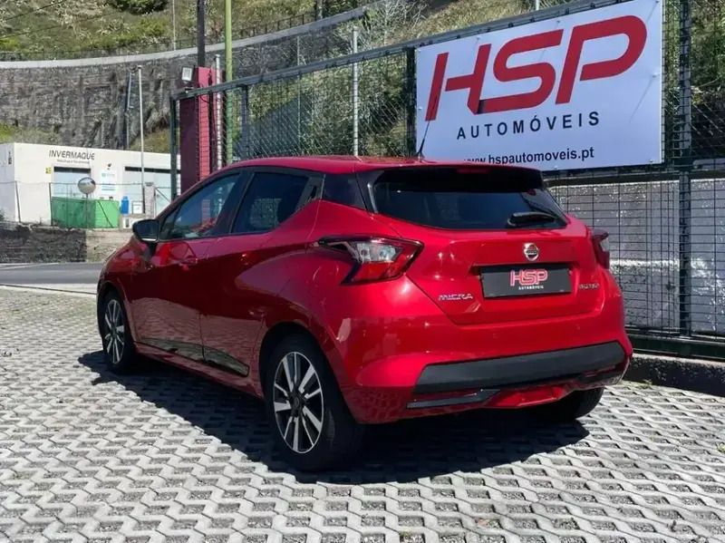 Usado Nissan Micra 92 HP (67 kW) 2021 Vermelho Citadino