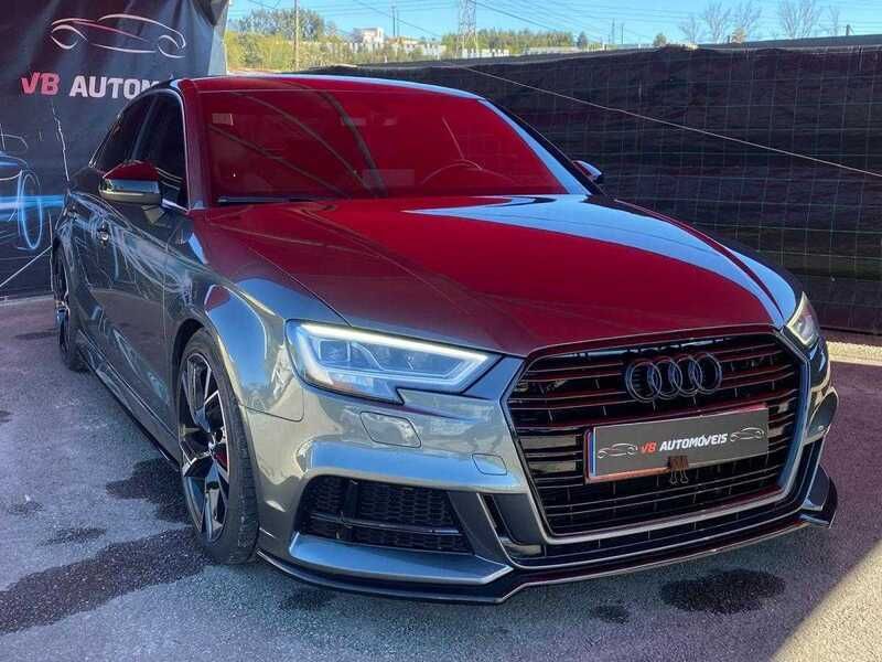 Cinza Usado 2017 Audi A3 S-Line Sedan | € 24.499 (Caro) - Imagem 1/4