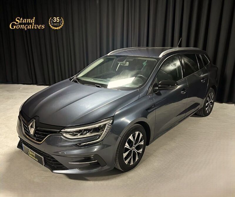 Cinza Usado 2021 Renault Mégane GrandTour LIMITED Carrinha | € 16.300 (Bom preço) - Imagem 1/4