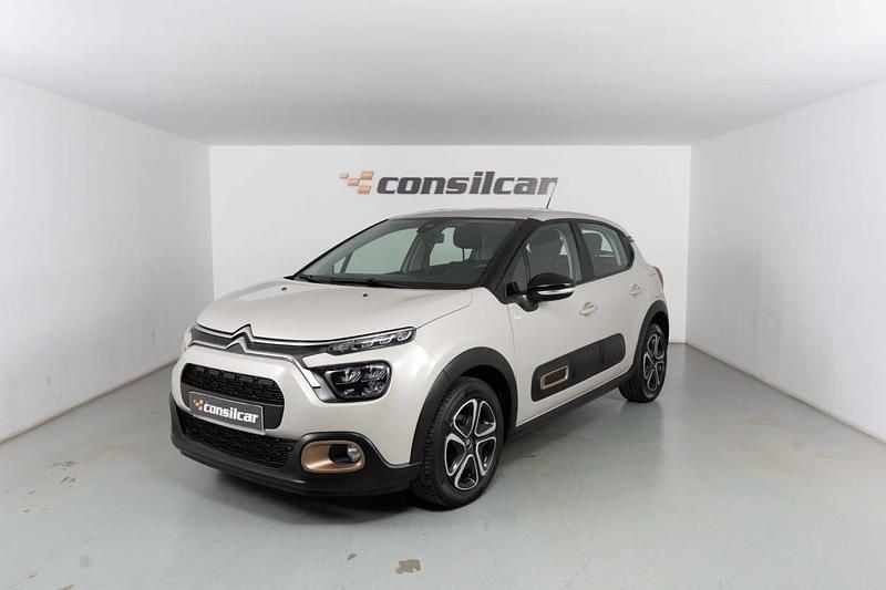 Bege Usado 2023 Citroën C3 PureTech Citadino | € 13.980 (Bom preço) - Imagem 1/4