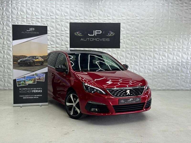 Verde Usado 2019 Peugeot 308 GT-line | € 16.490 (Preço justo) - Imagem 1/4
